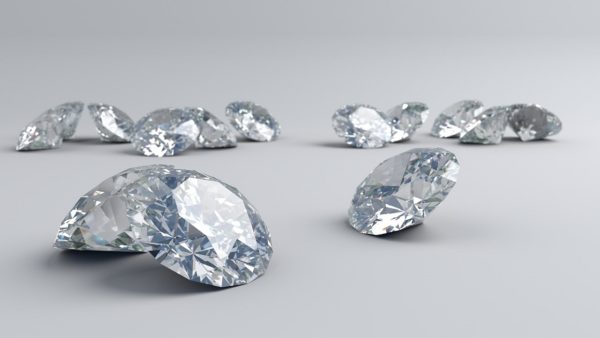 Diamantes tallados