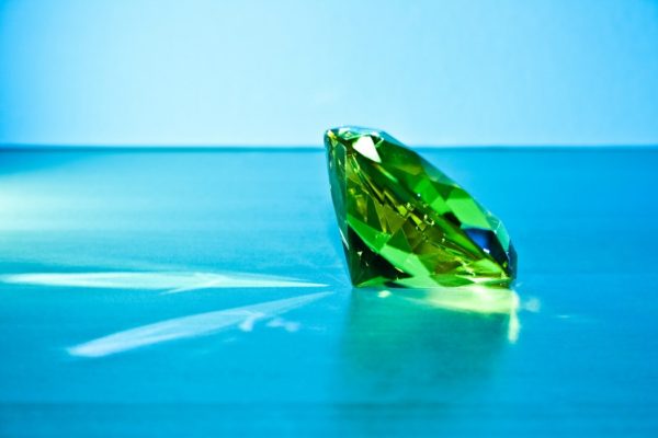 Diamantes verdes Gema